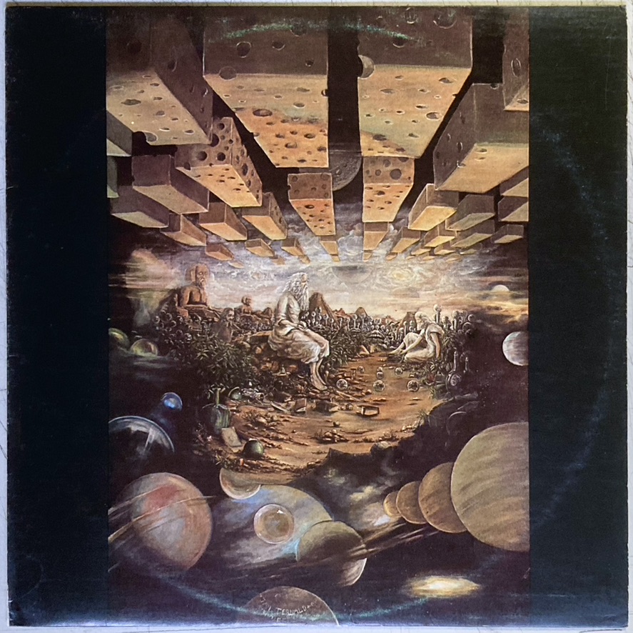 ÄLGARNAS TRÄDGÅRD - Framtiden är ett svävande skepp.. Swe LP 1972