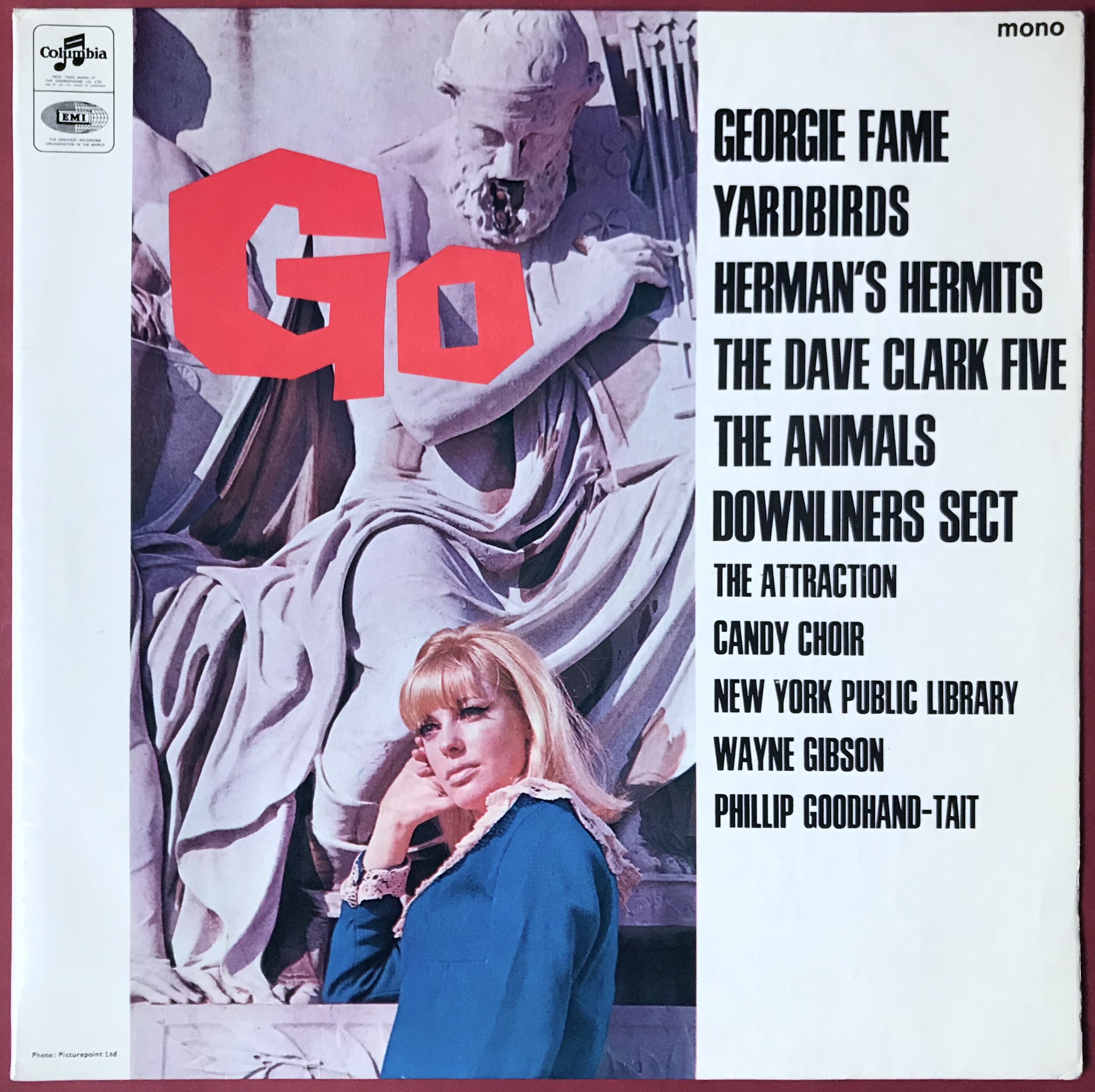 VARIOUS ARTISTS - "Go" UK-orig Mono LP 1966 - 2