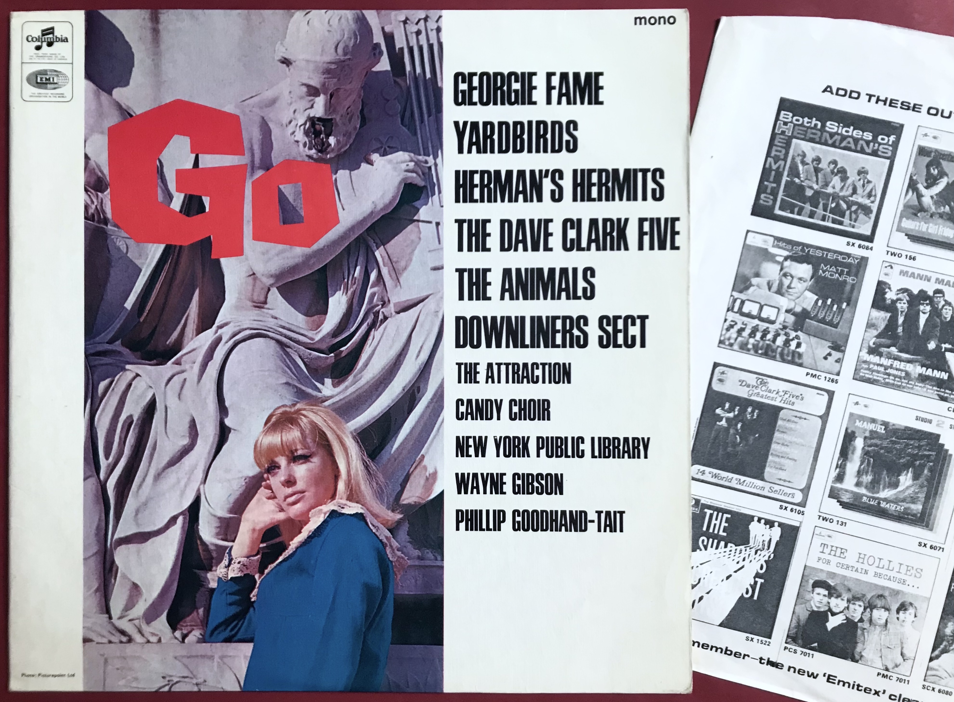 VARIOUS ARTISTS - "Go" UK-orig Mono LP 1966