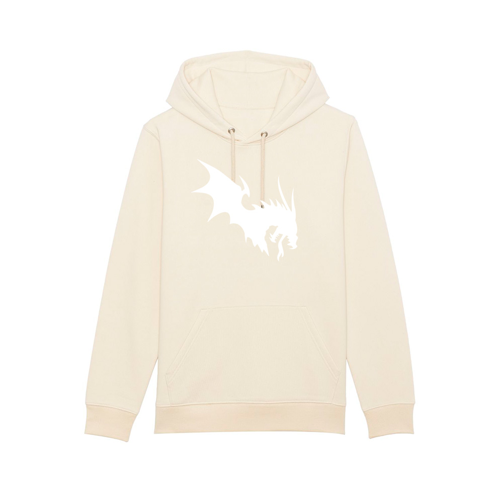 NärCon White Dragon Hoodie Natural Raw