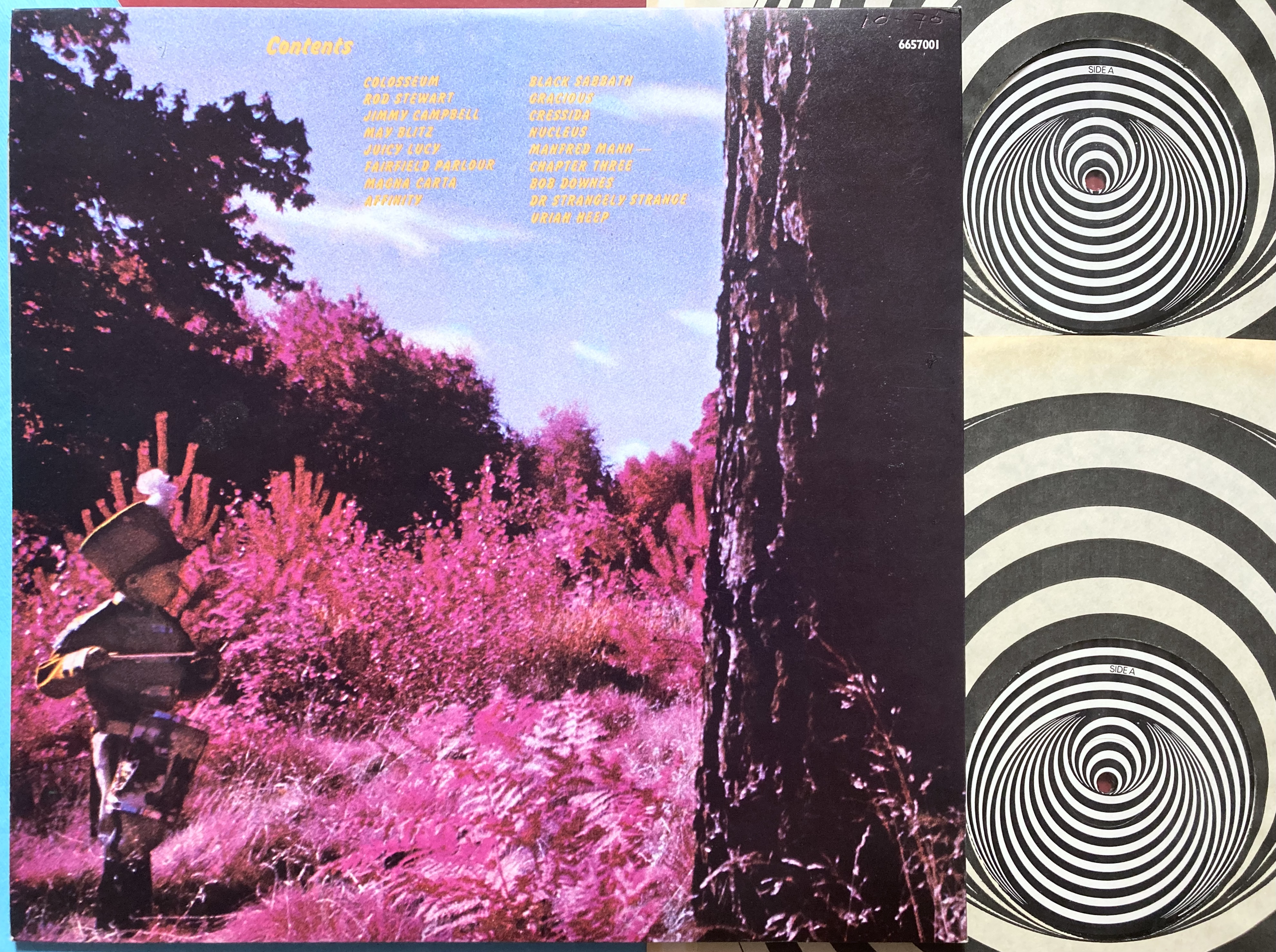 VARIOUS ARTISTS - Vertigo annual 1970 UK-orig Vertigo 2LP - 2