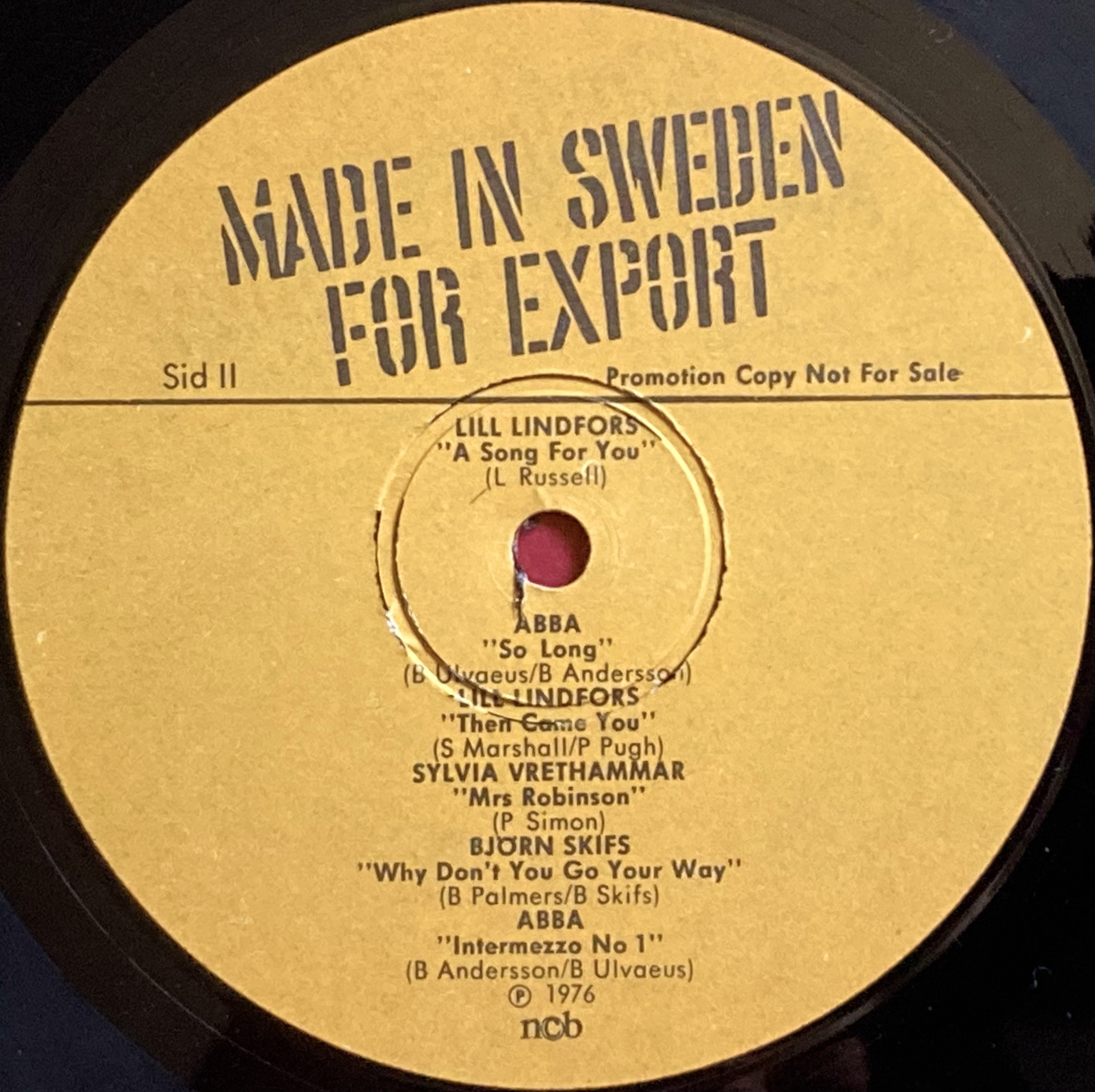 ABBA etc. - Made in Sweden for Export Swe-orig LP 1976 - 3