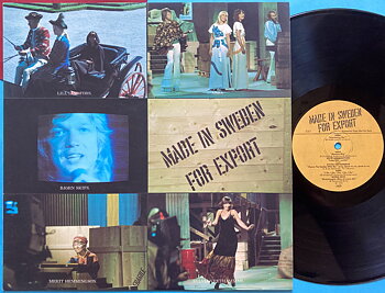 ABBA etc. - Made in Sweden for Export Swe-orig LP 1976