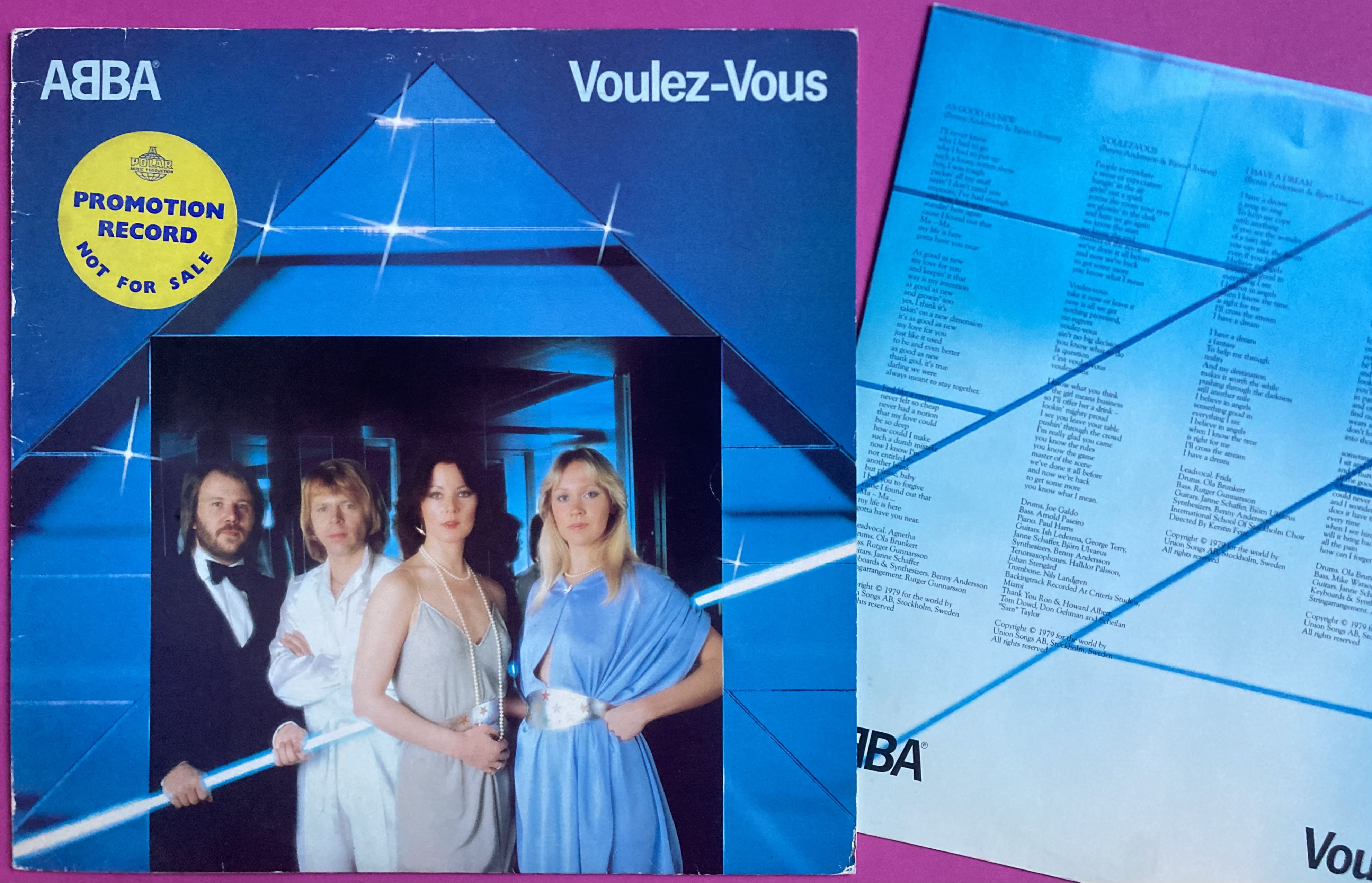 ABBA - Voulez-vous Swe-orig PROMO LP 1981 - 2