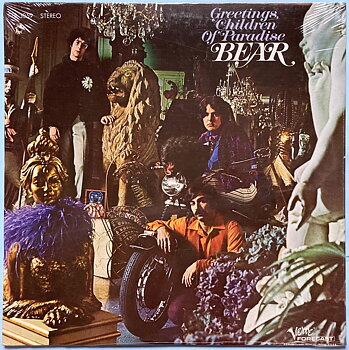 BEAR - Greetings, Children of Paradise US-orig LP 1968 STILL SEALED!