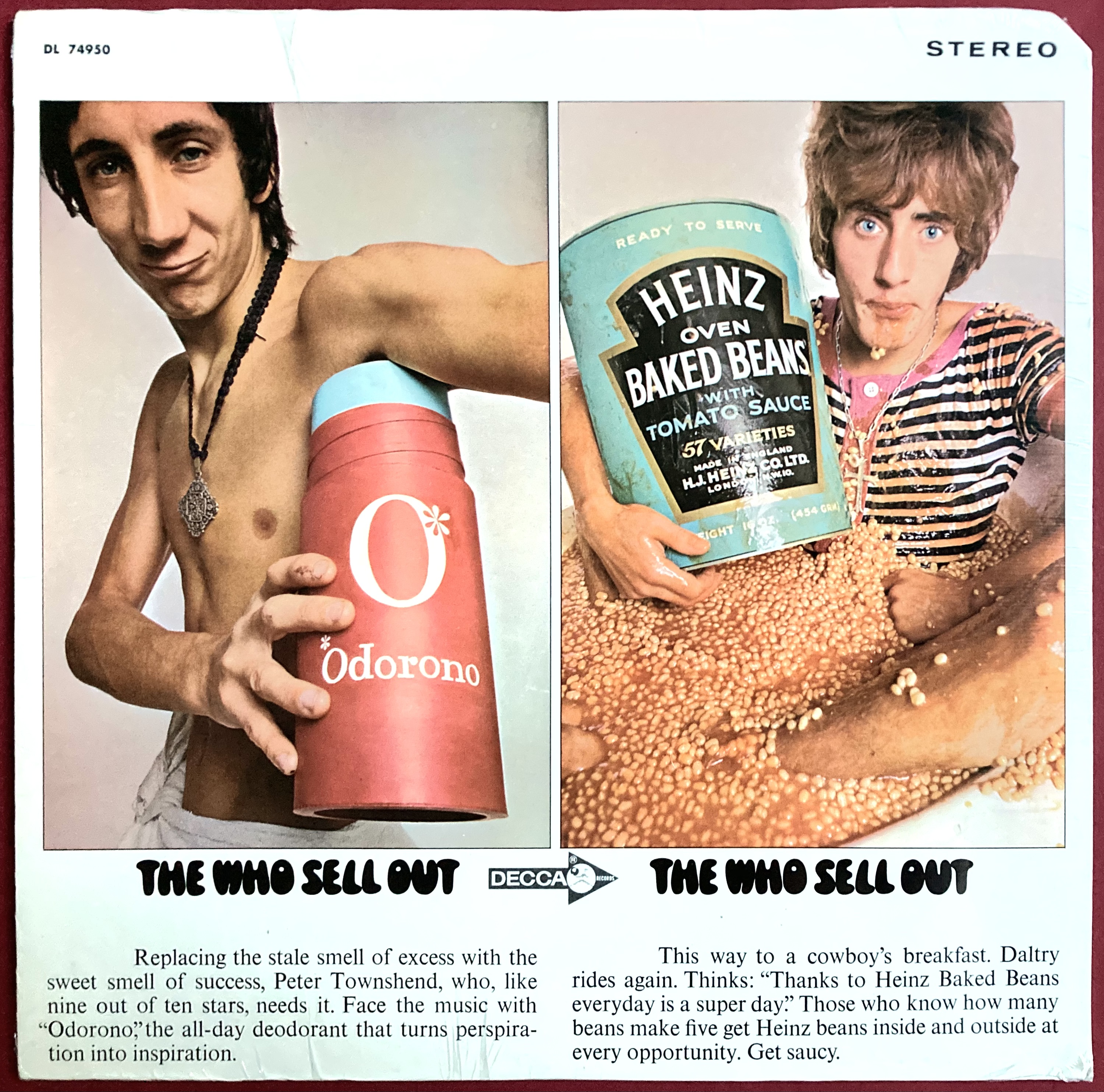 WHO - Sell out US-orig LP 1967 OÖPPNAD!