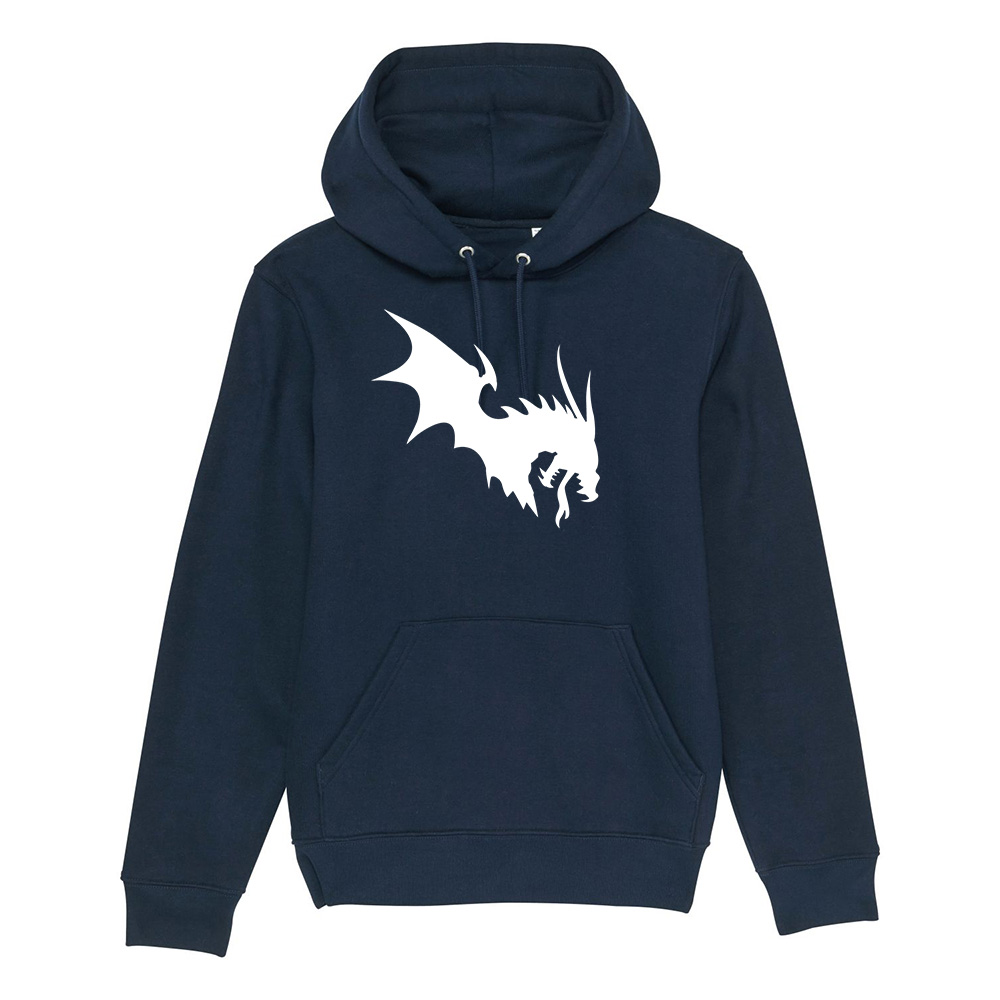 NärCon White Dragon Hoodie Navy