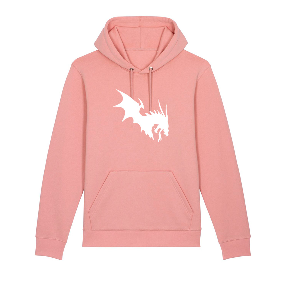 NärCon White Dragon Hoodie Pink