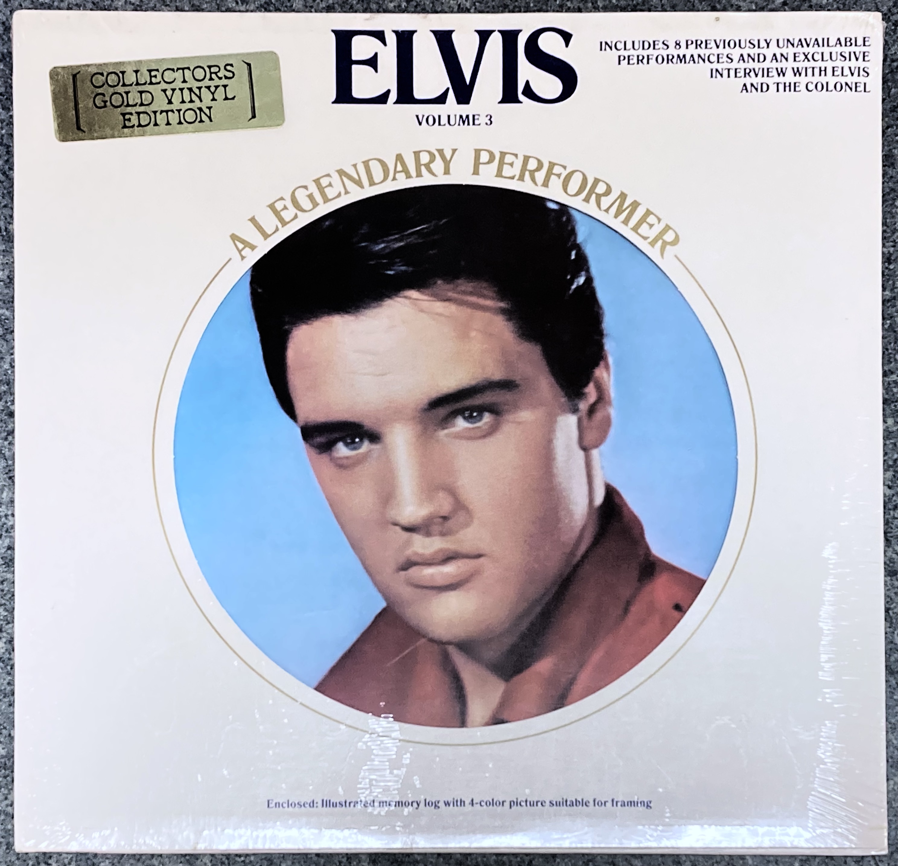 Nostalgipalatset - ELVIS PRESLEY - A legendary performer Vol 3