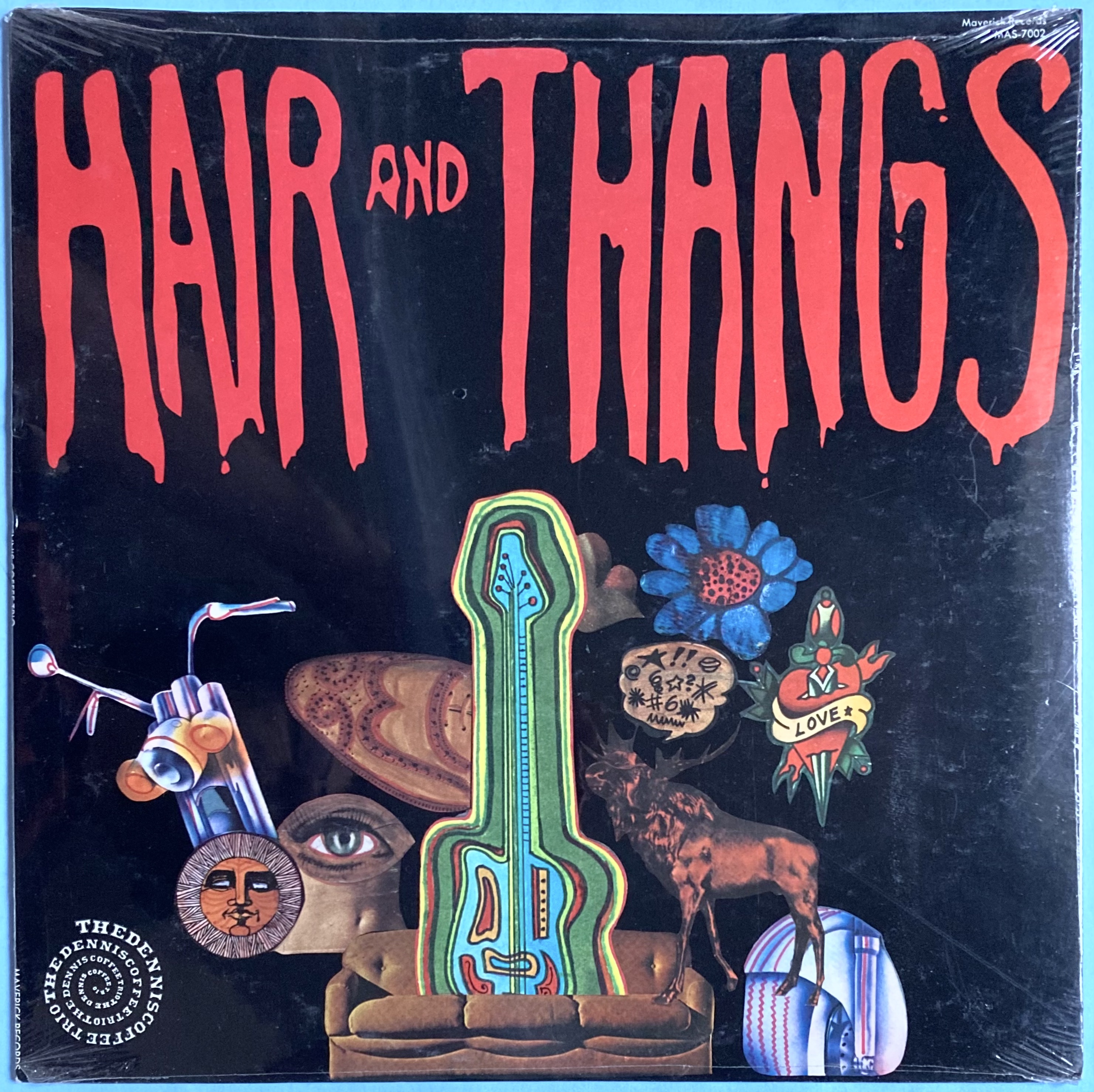 HAIR AND THANGS (Dennis Coffey) - "same" US-orig LP 1969 OÖPPNAD!