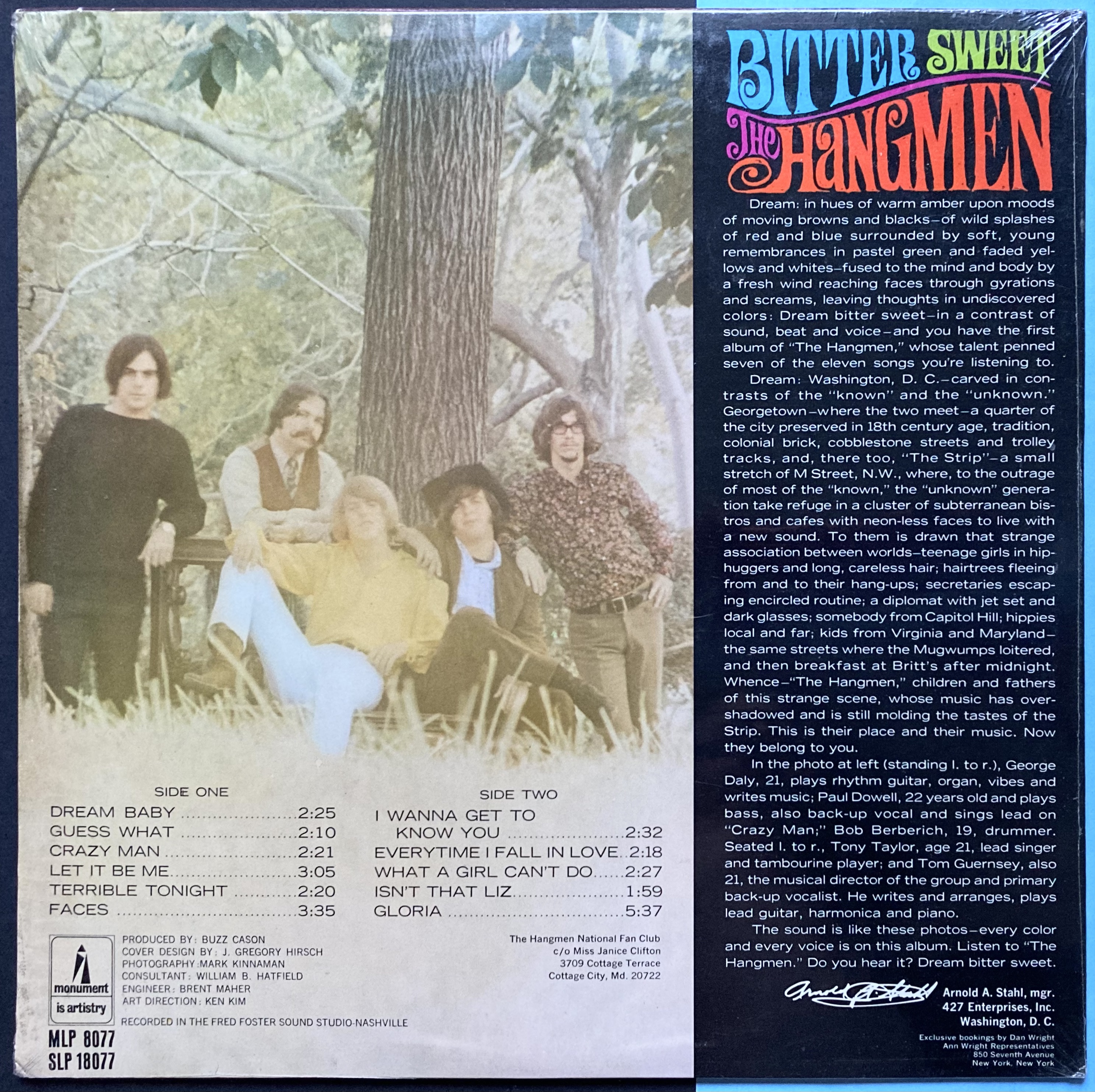 HANGMEN - Bitter sweet US-orig LP 1967 STILL SEALED! - 2