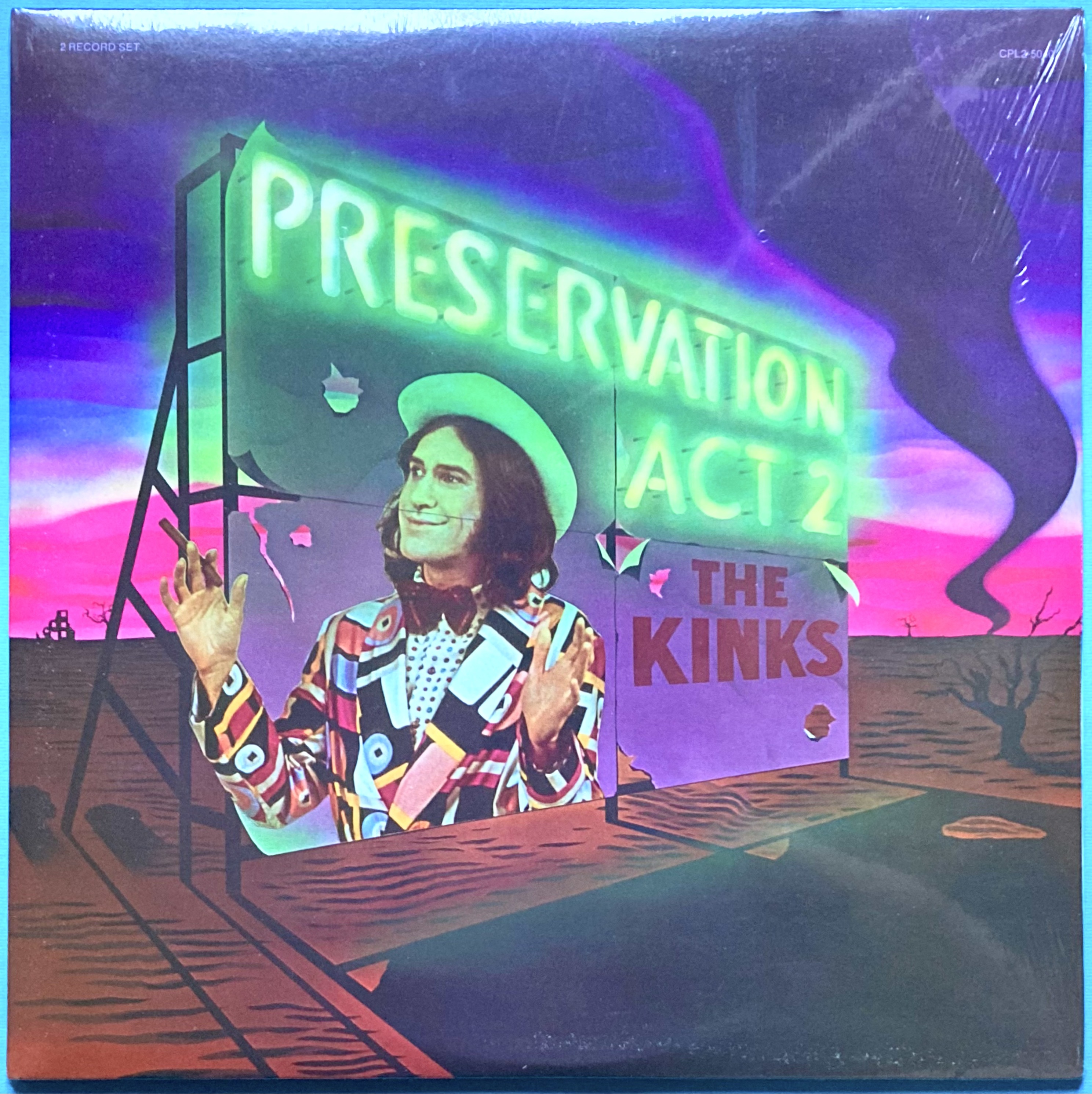  KINKS - Preservation Act 2 US-orig 2LP 1974 STILL SEALED!