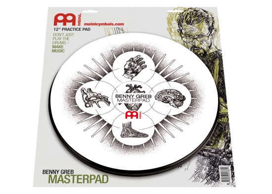 Meinl Percussion MPP-12-BG, Practice Pad