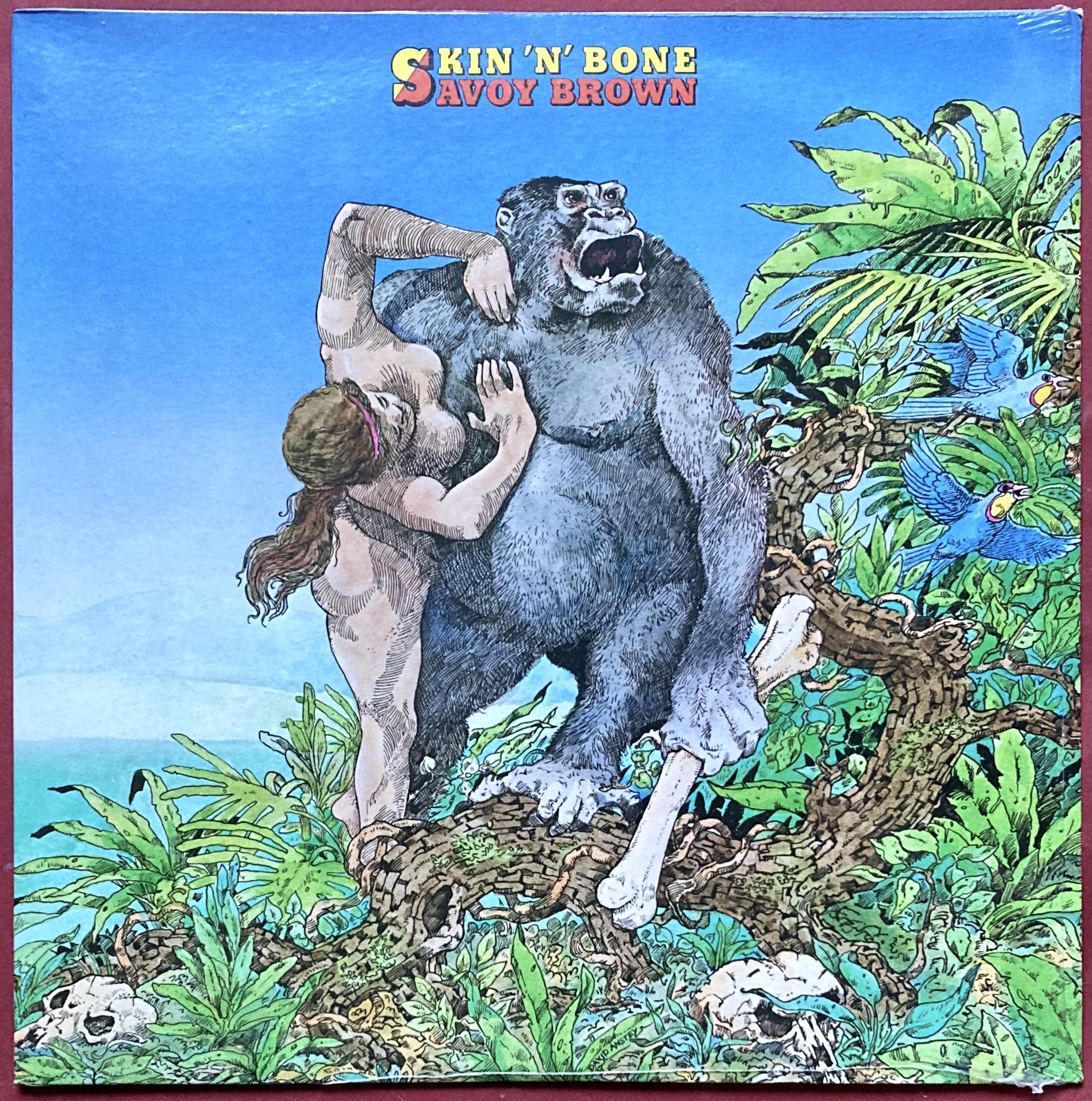  SAVOY BROWN - Skin ´n´ bone US-orig LP 1976 STILL SEALED!