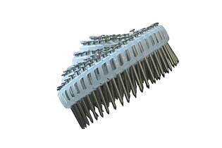 Panel nails plastic banded 15 degrees  Acid proof A4 class C5 marine( 1600 pieces )