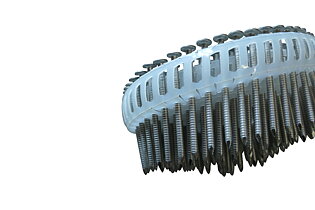 Panel nails plastic banded 15 degrees  Acid proof A4 class C5 marine( 1600 pieces )