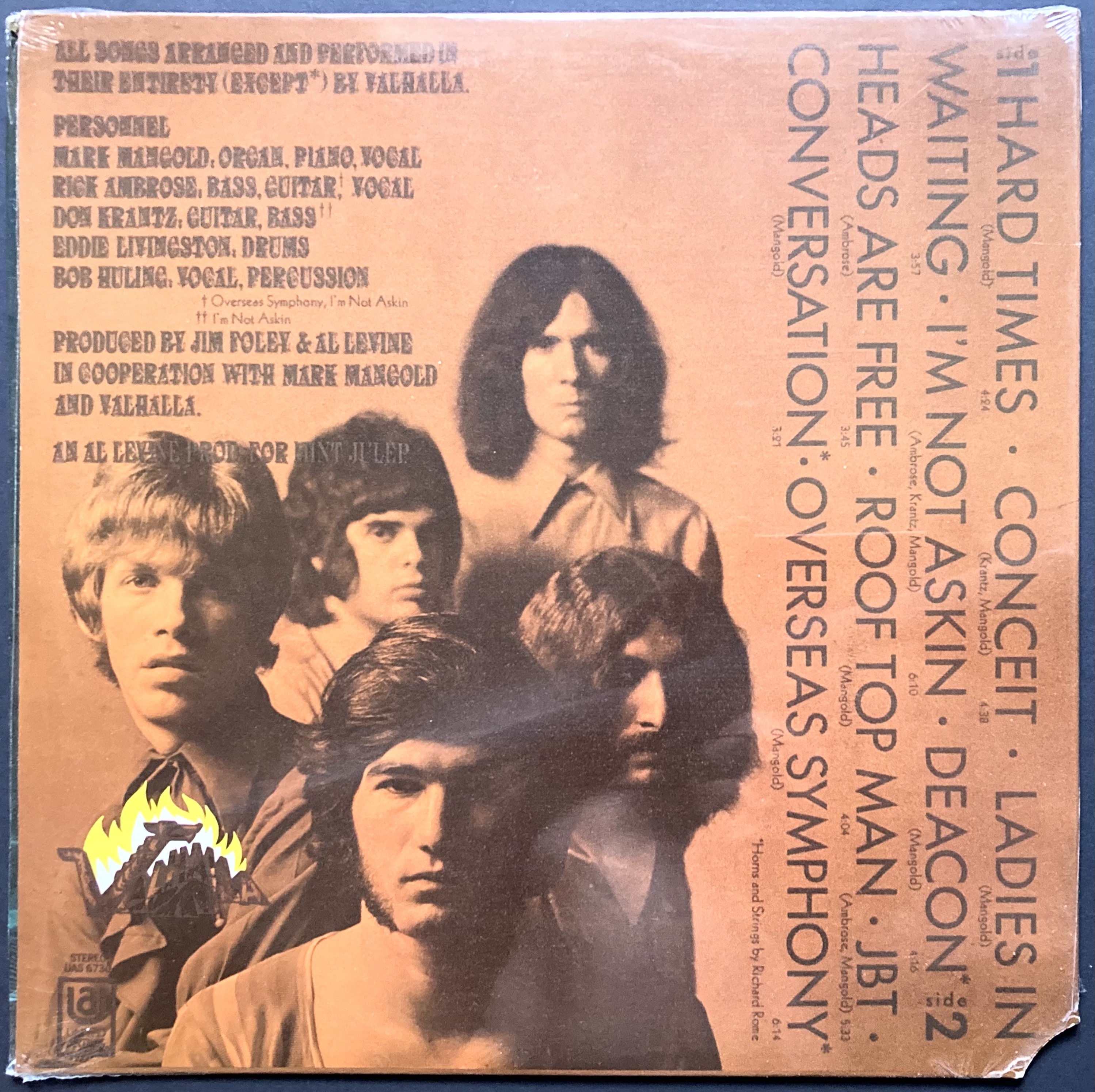  VALHALLA - "same" US-orig LP 1969 STILL SEALED! - 2