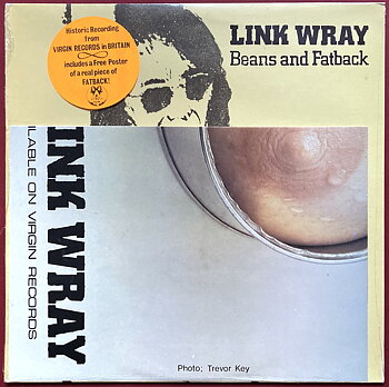 LINK WRAY - Beans and Fatback UK-orig LP 1973 OÖPPNAD!