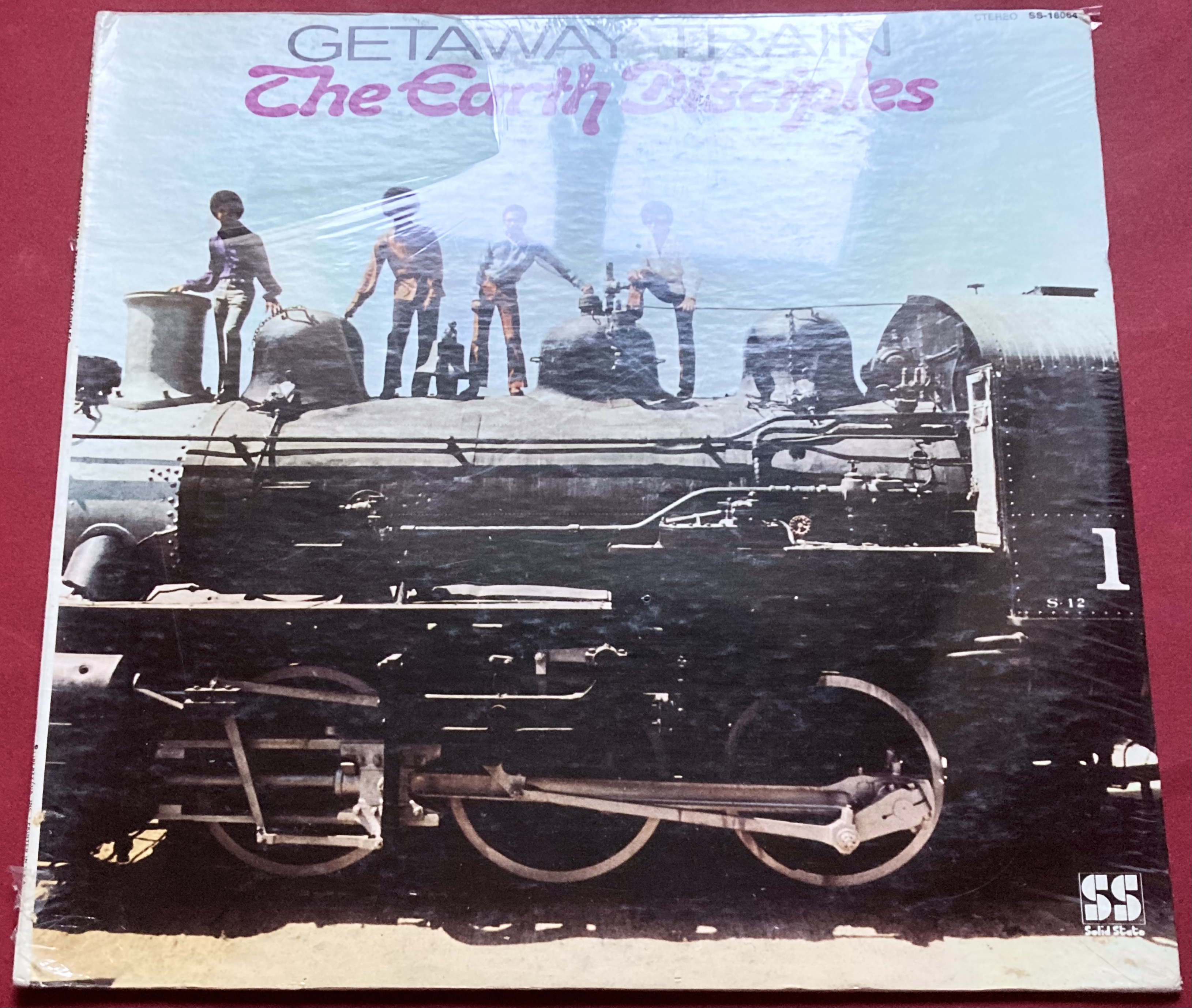 Nostalgipalatset - EARTH DISCIPLES - Getaway train US-orig LP 1970