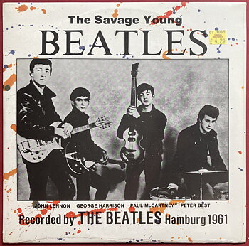 BEATLES - The Savage Young UK-orig 10" LP 1982 OÖPPNAD!