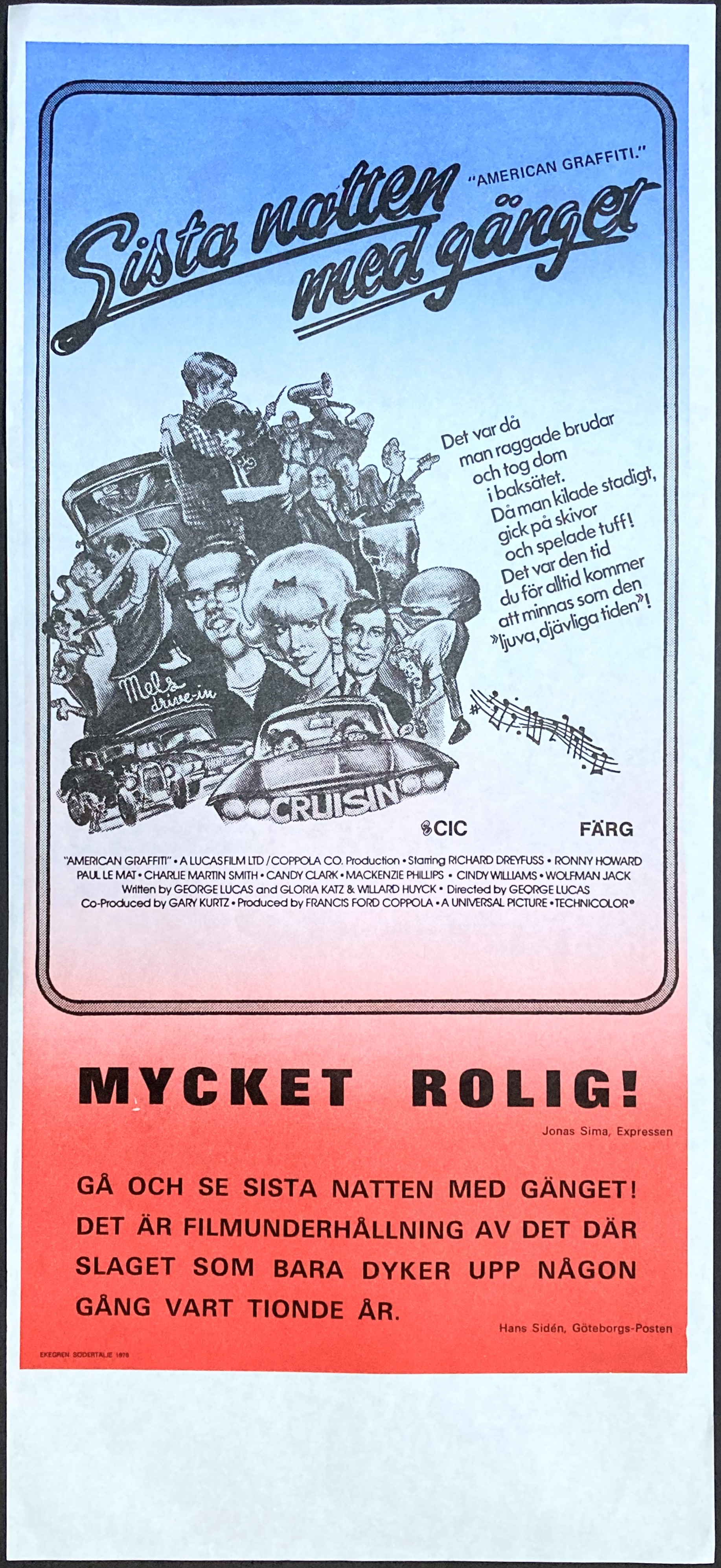 SISTA NATTEN MED GÄNGET (1974)
