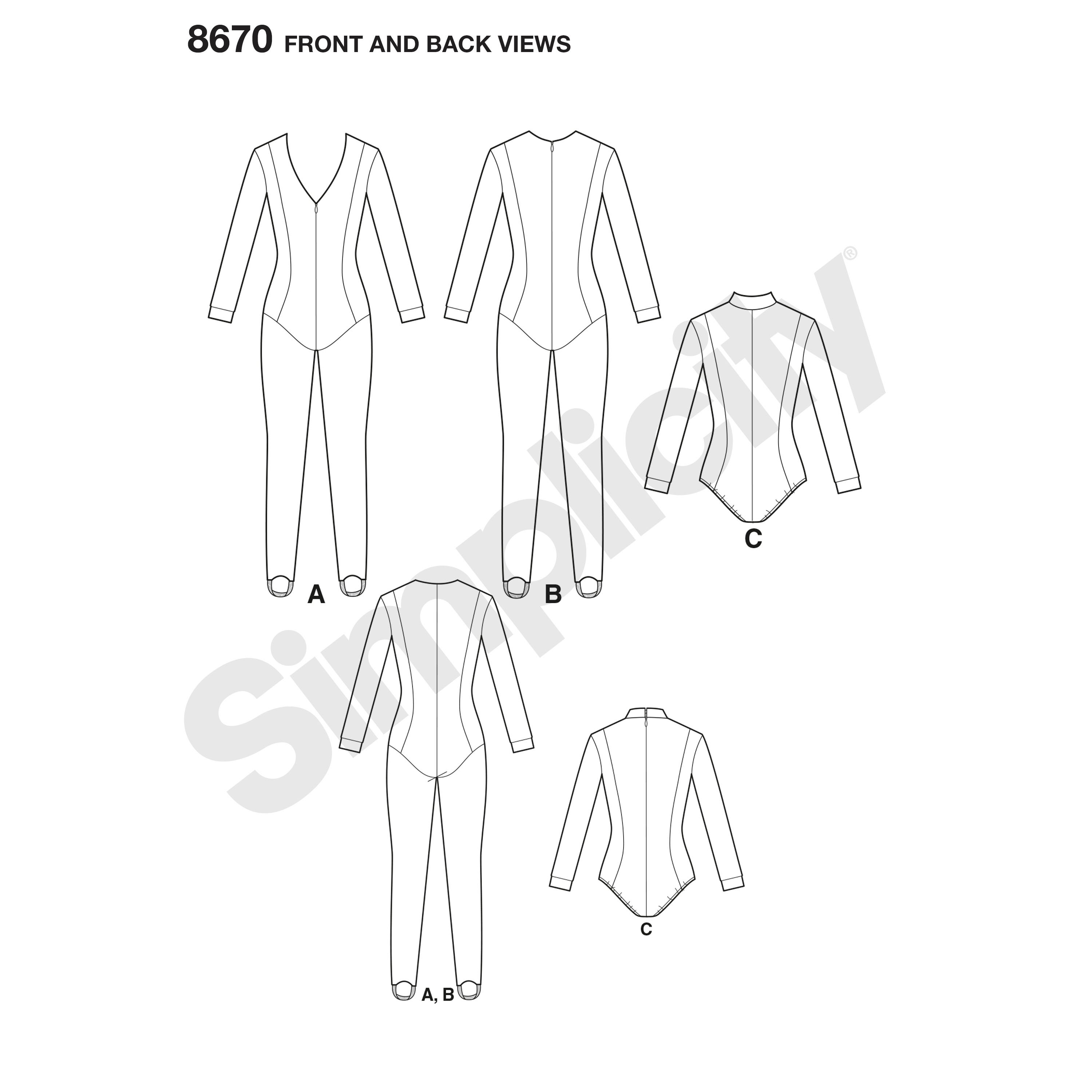 S8670 - Jumpsuit & bodysuit - 7