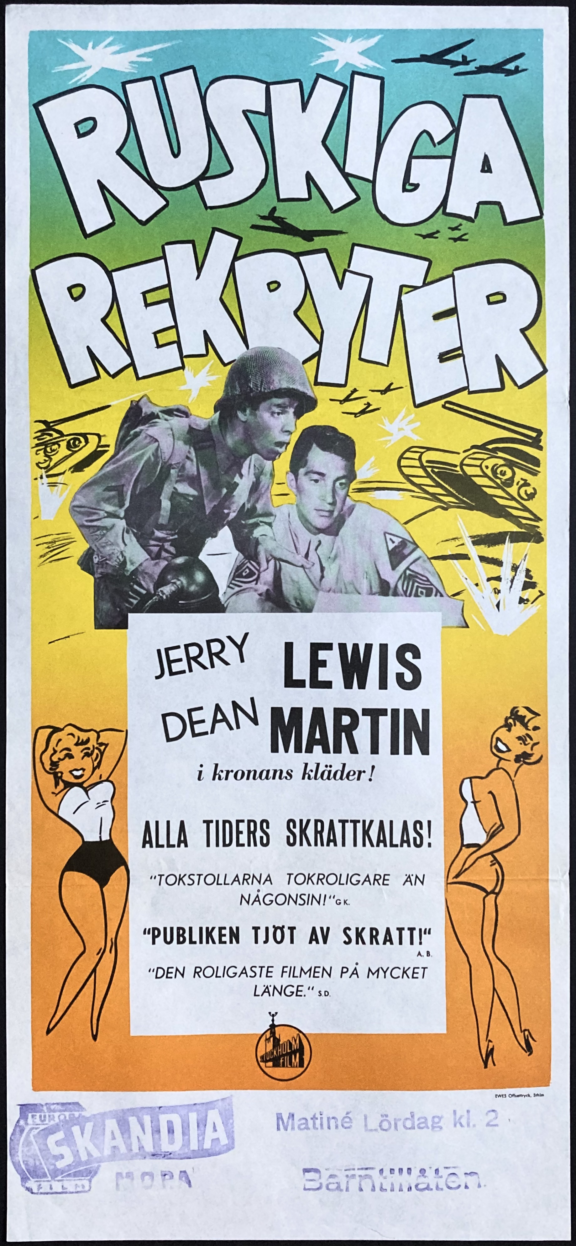 AT WAR WITH THE ARMY (1950)