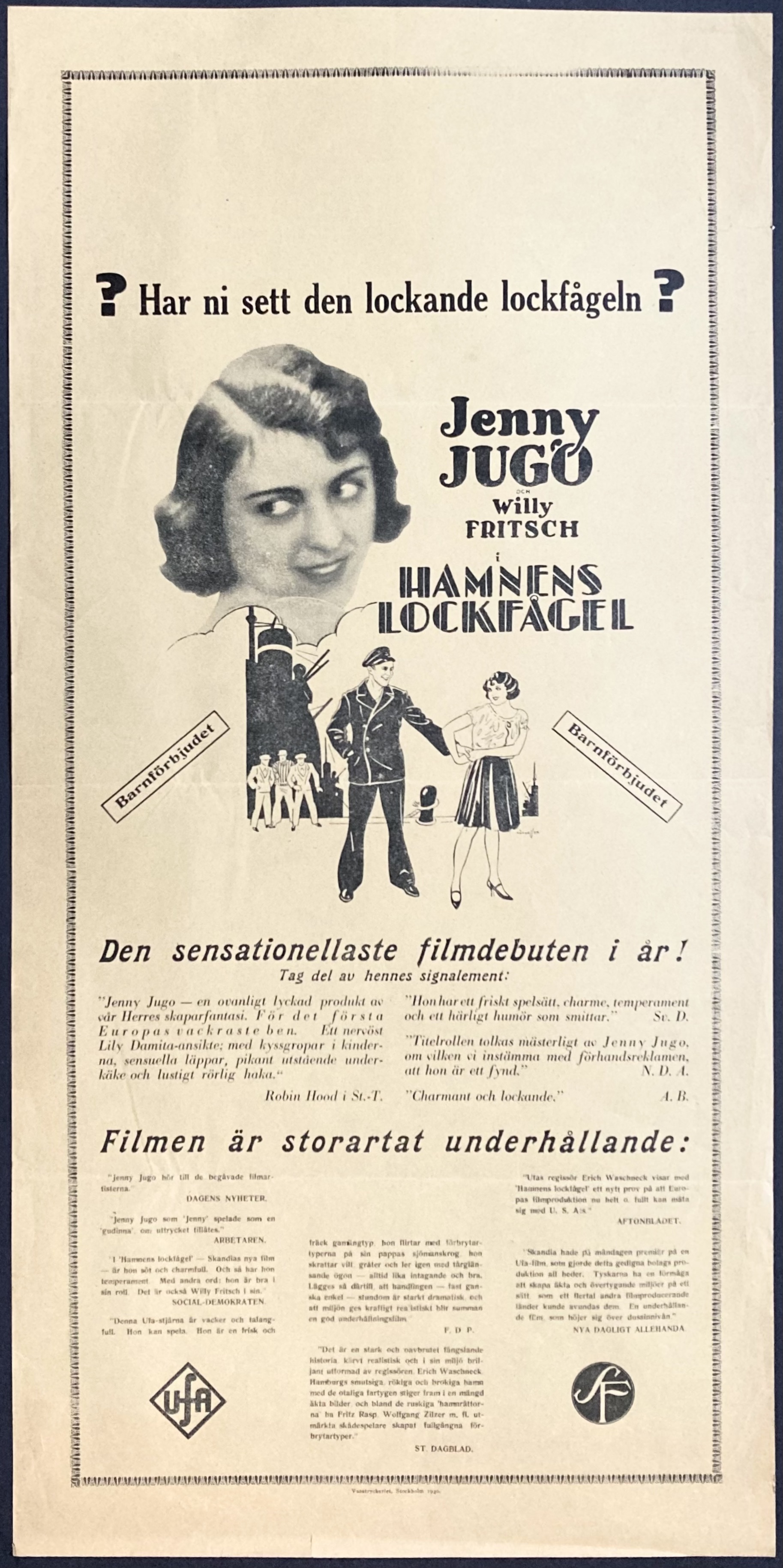 DIE CARMEN VON ST. PAULI (1928)