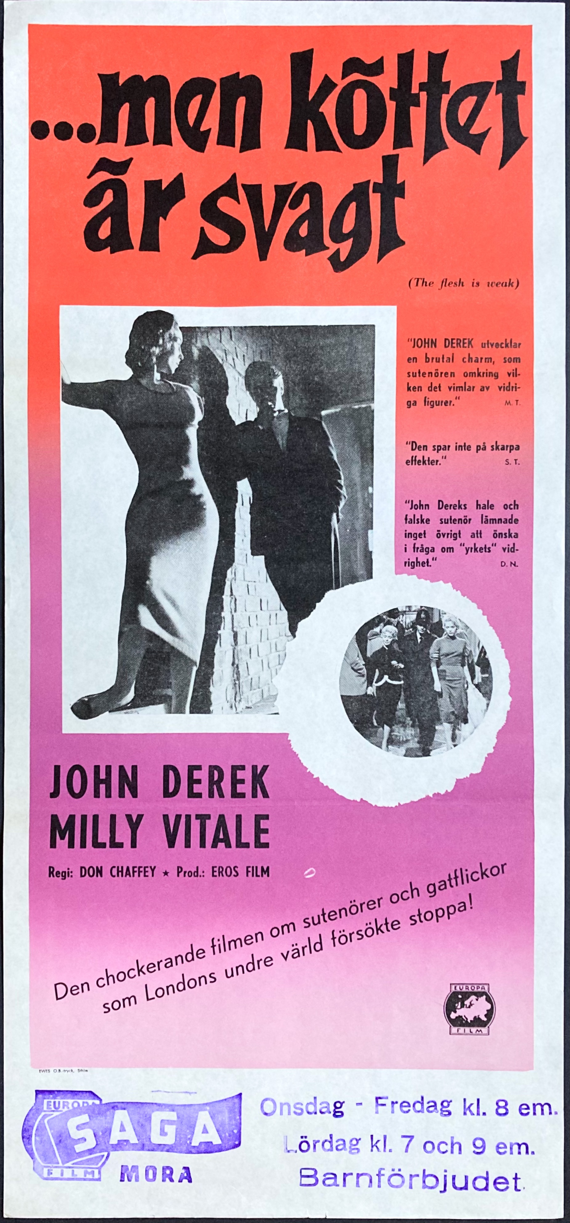 ...MEN KÖTTET ÄR SVAGT (1957)