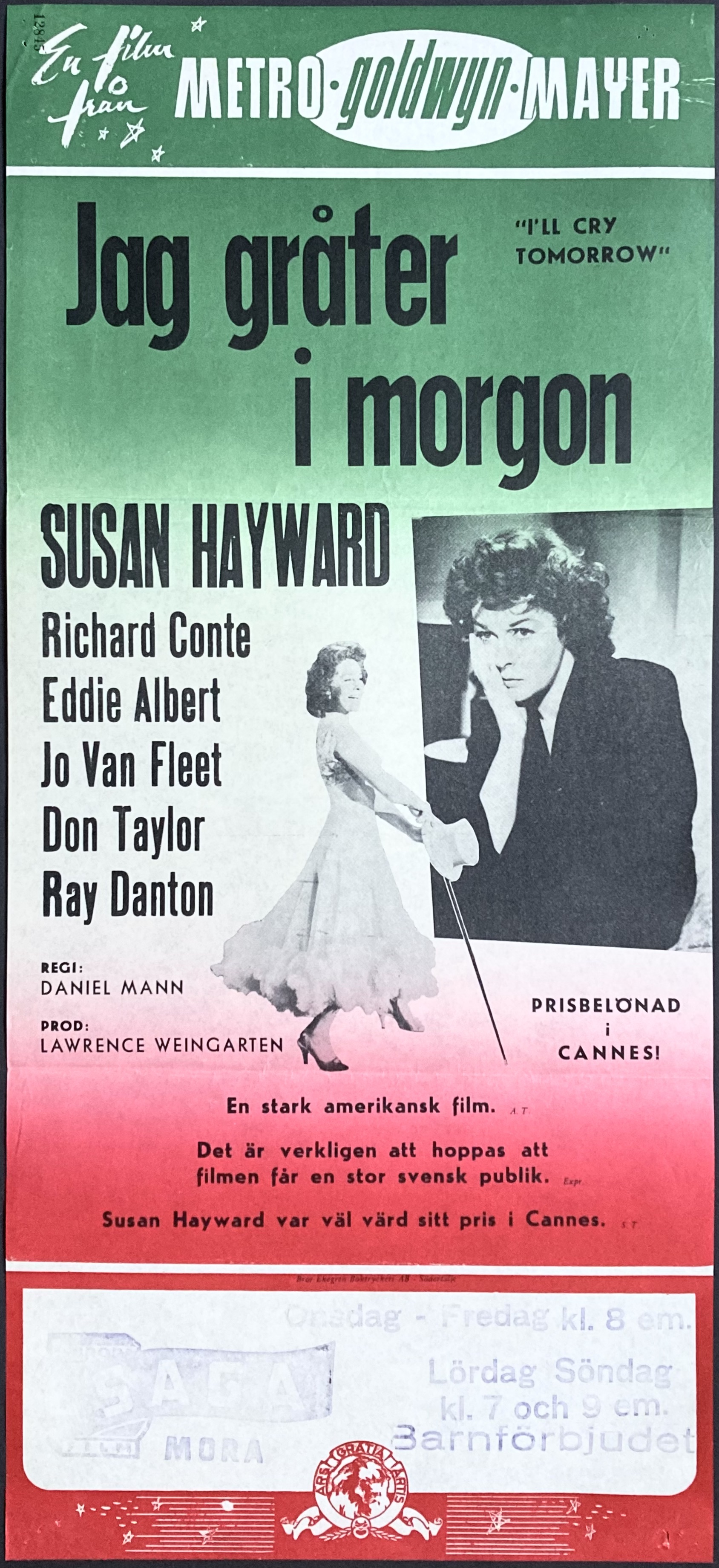 I'LL CRY TOMORROW (1955)