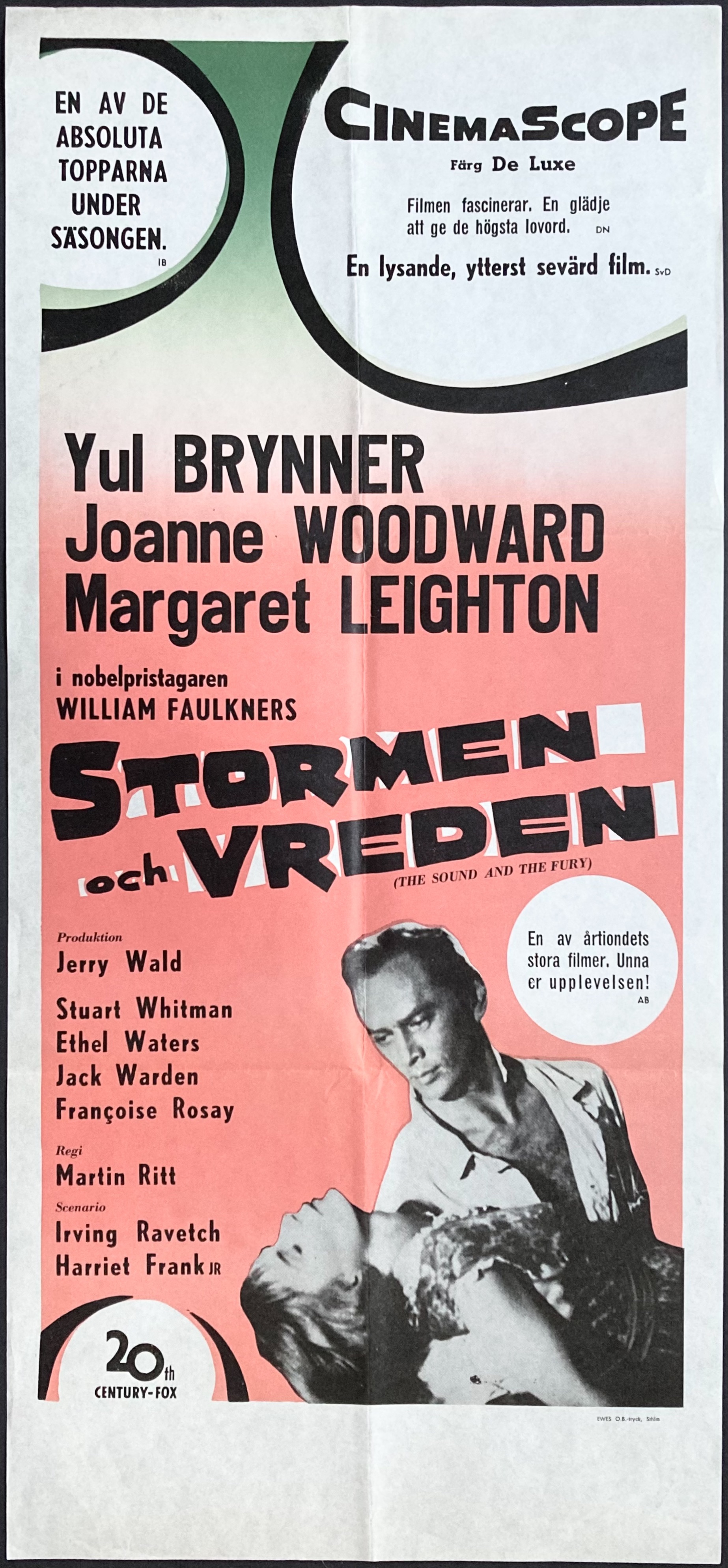 STORMEN OCH VREDEN (1959)