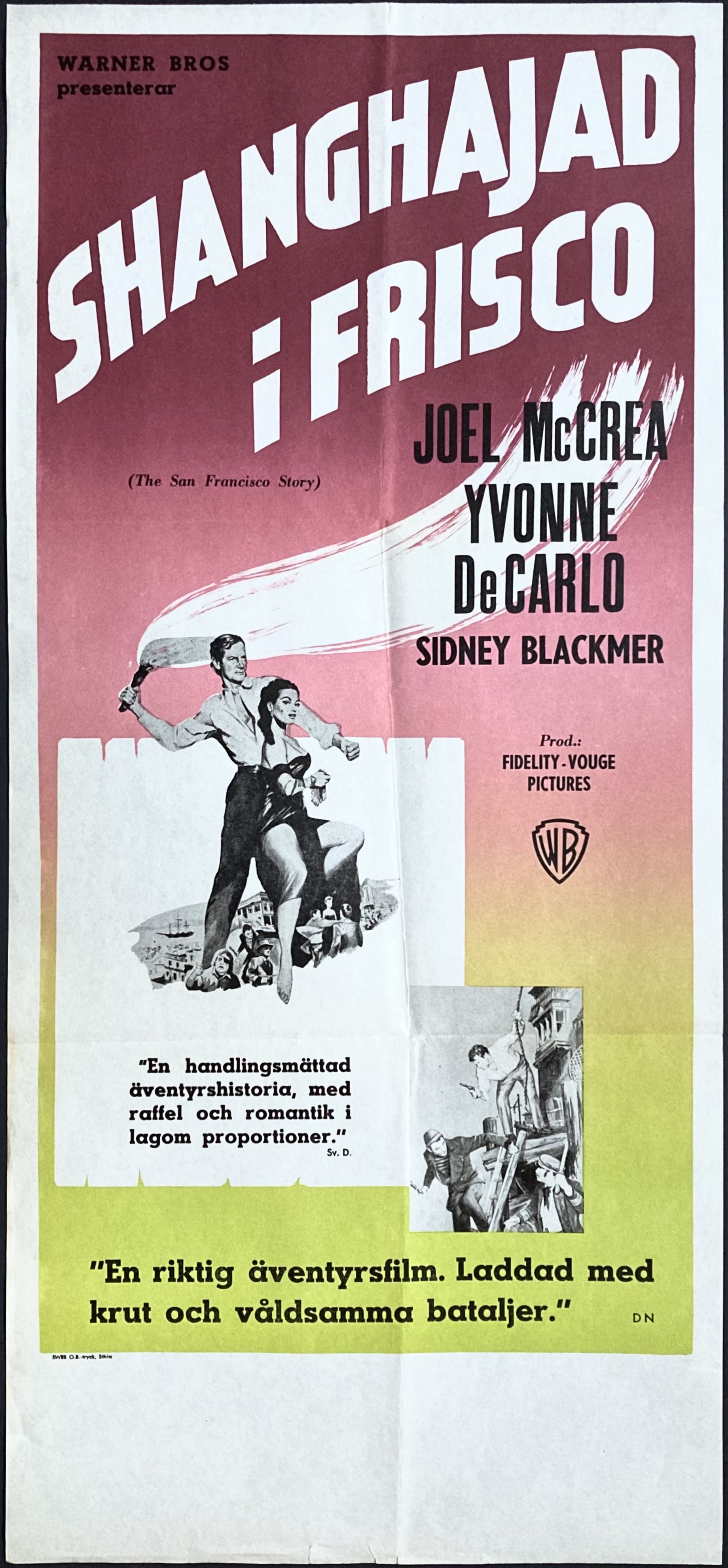 THE SAN FRANCISCO STORY (1952)