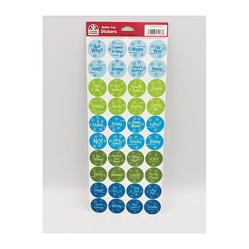 Design Originals Bottle Cap Stickers - Real Boy