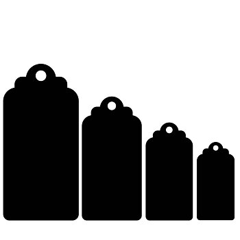 Dies  Reprint - Tags - 4 st