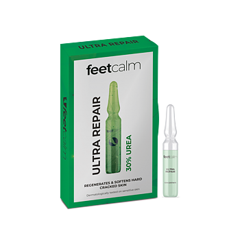 Feetcalm Ultra Repair 30% Urea - 7 x 2 ml - Ampuller för mycket torr hud