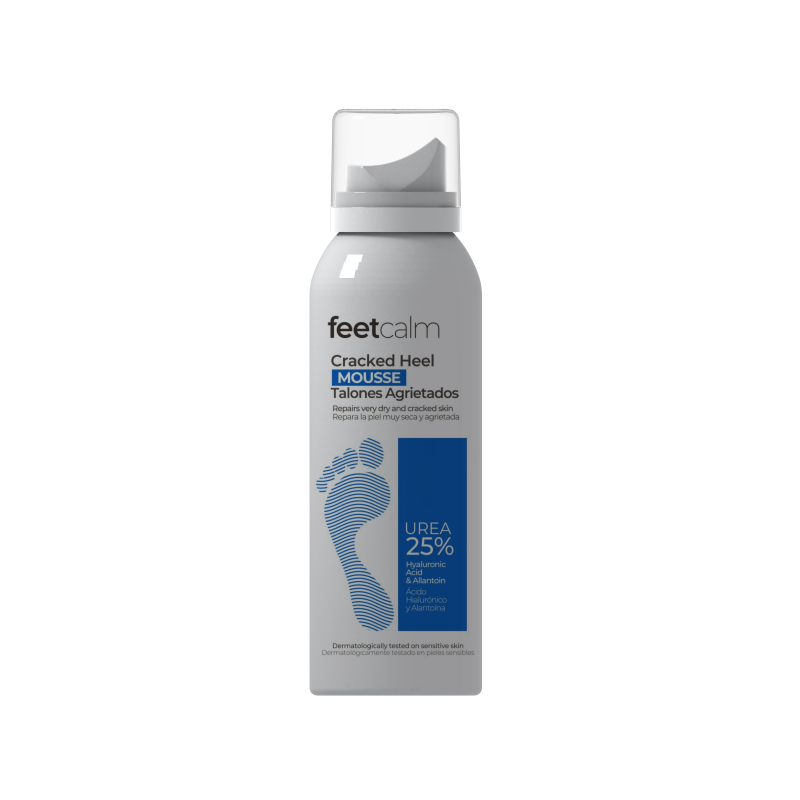 Feetcalm Cracked Heel Mousse 25% Karbamid  - 125 ml - För Hälsprickor - 2