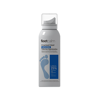 Feetcalm Cracked Heel Mousse 25% Karbamid  - 125 ml - För Hälsprickor