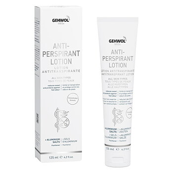 Gehwol med Antitranspirant - 125 ml - Motverka fotsvett och fotsvamp