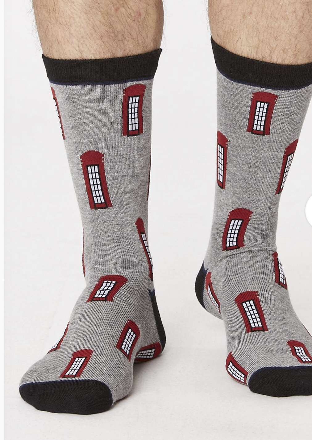 Bamboo Socks London Telephone Box