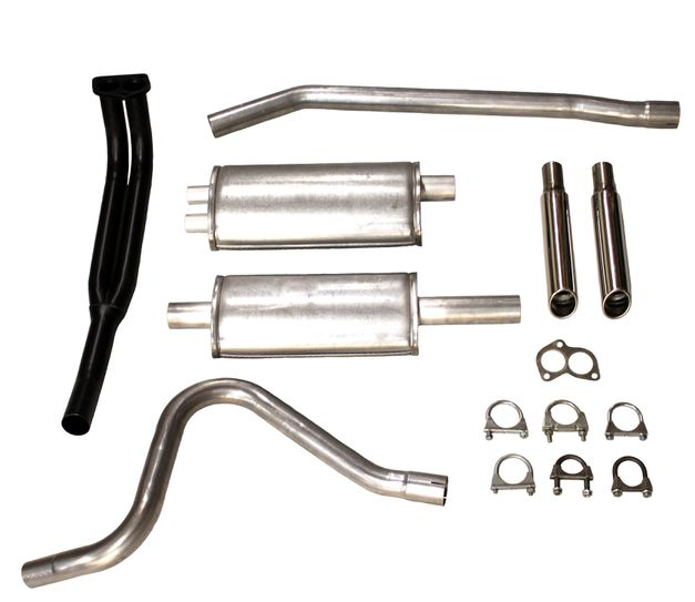 2" sportavgassystem P1800/E 66-73