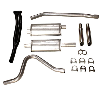 2" sportavgassystem P1800/E 66-73