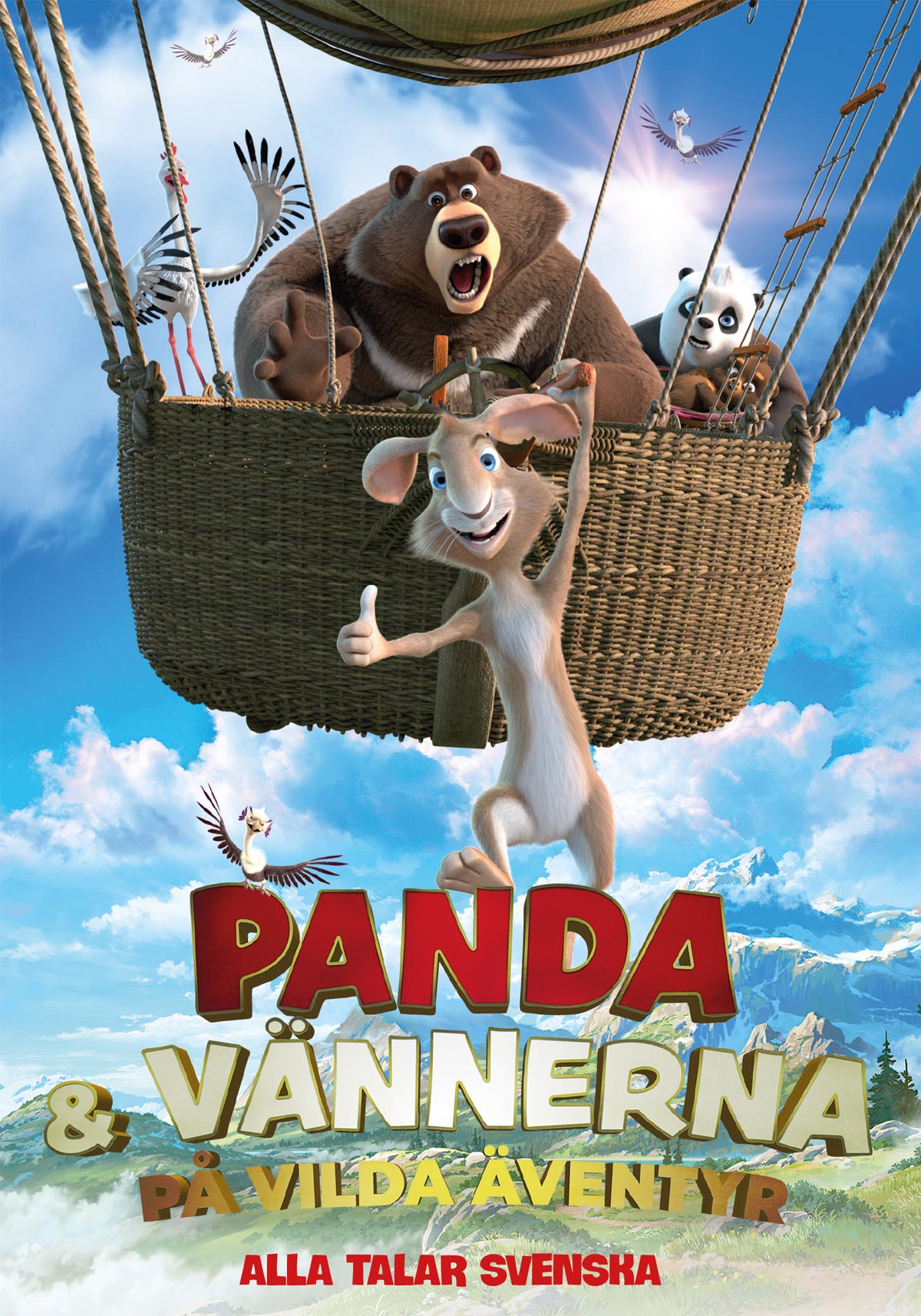 Panda & Vännerna På Vilda Äventyr