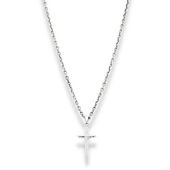 Nobel halslänk kors silver