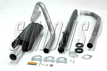 2" sportavgassystem Amazon 61 - 66, sedan