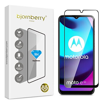 Bjornberry Motorola Moto E20 -  Härdat Glas Skärmskydd