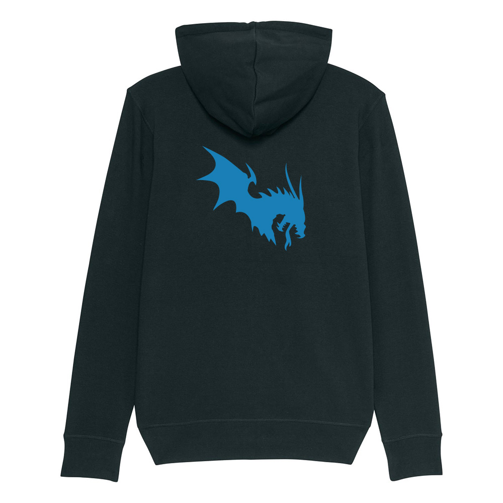 NärCon Blue Dragon Zip Hoodie Black