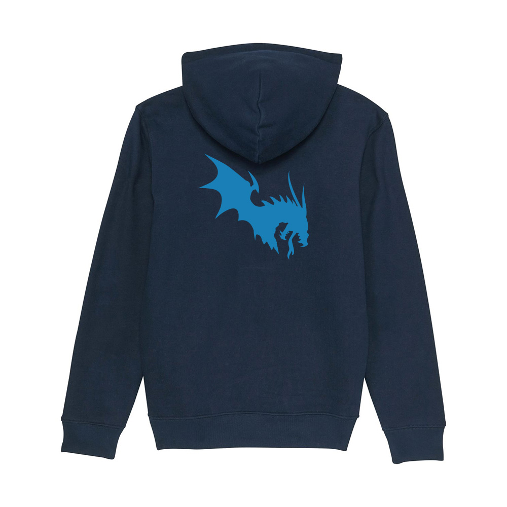 NärCon Blue Dragon Zip Hoodie Navy