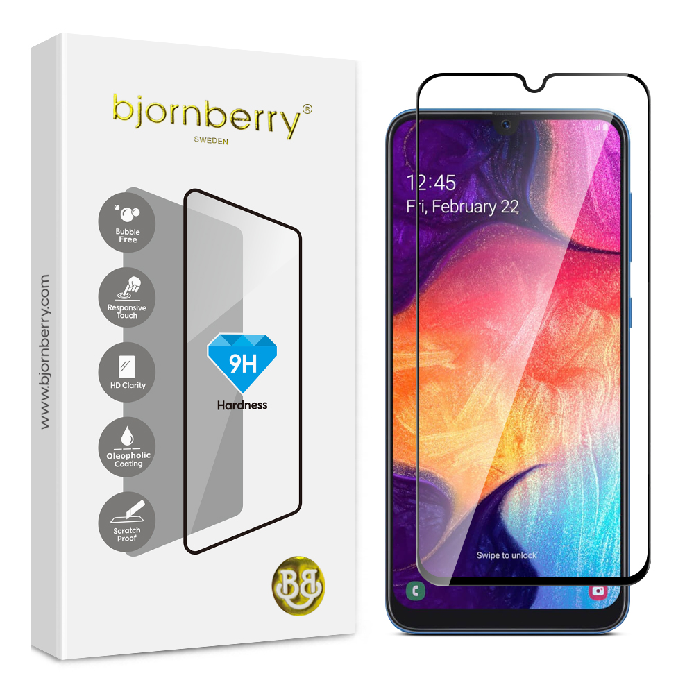 Samsung Galaxy A50 - Bjornberry Tempered Glas Screen Protector