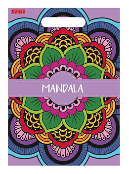 Mandala målarbok