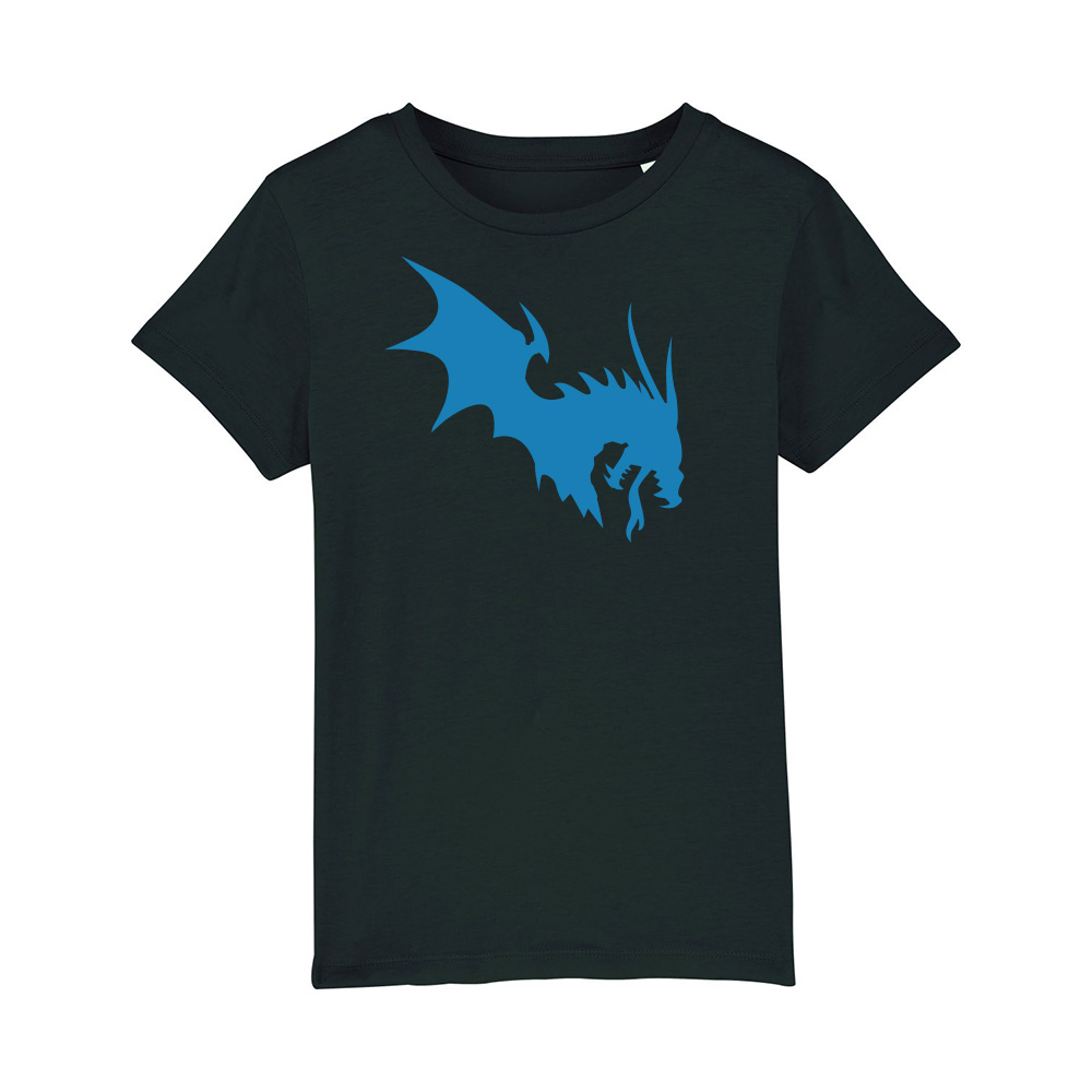 NärCon Blue Dragon Kids T-shirt Black